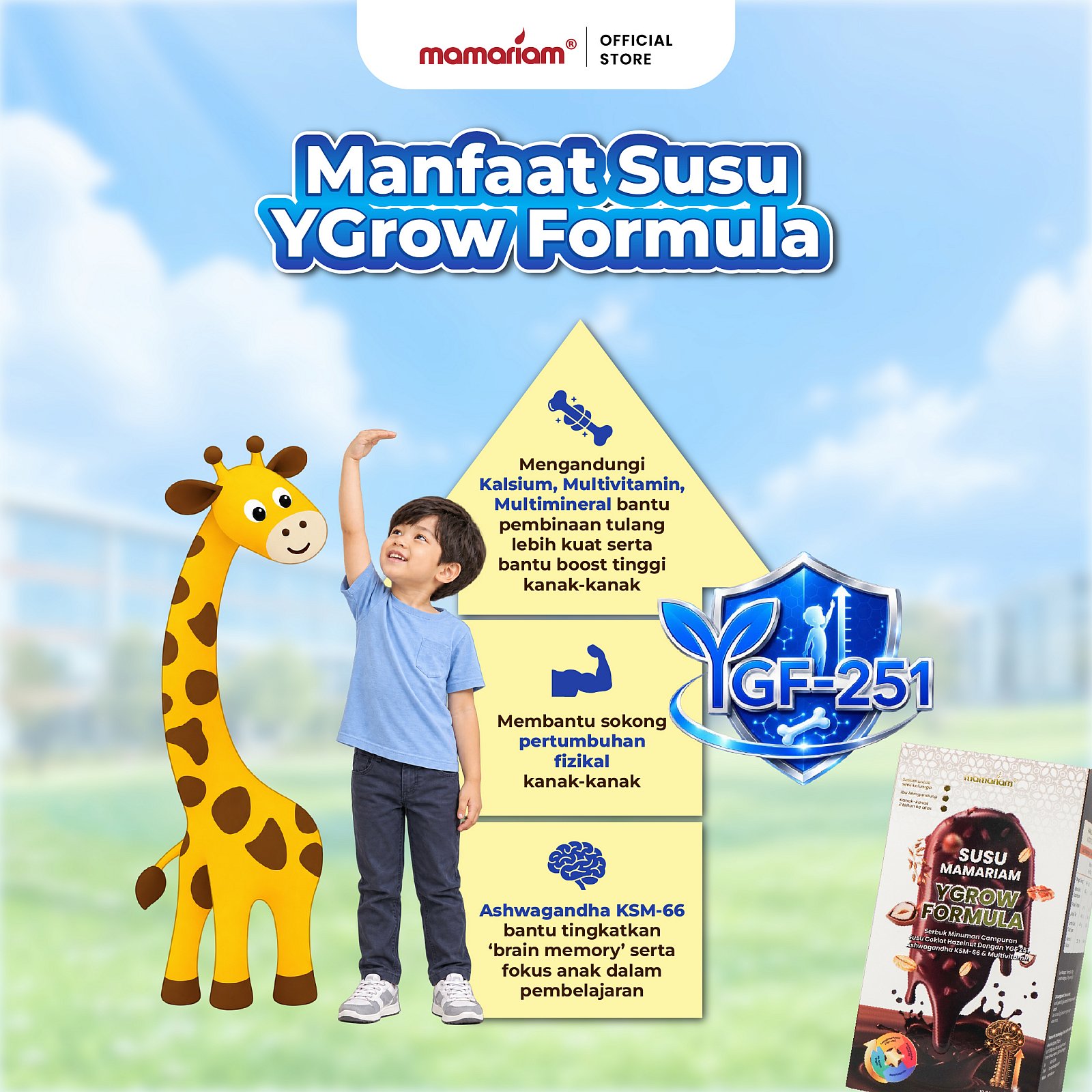 MAMARIAM Susu YGrow Formula