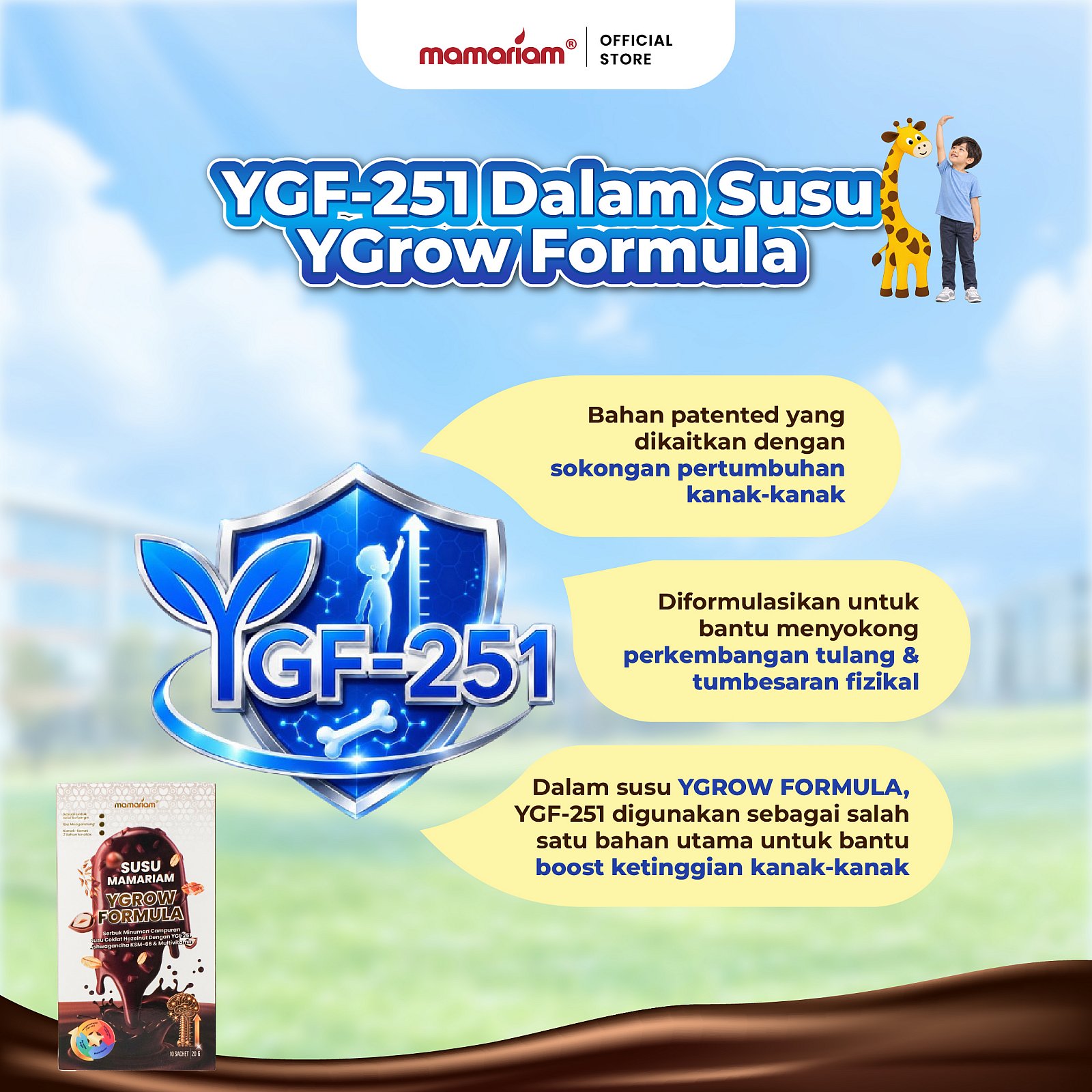 MAMARIAM Susu YGrow Formula