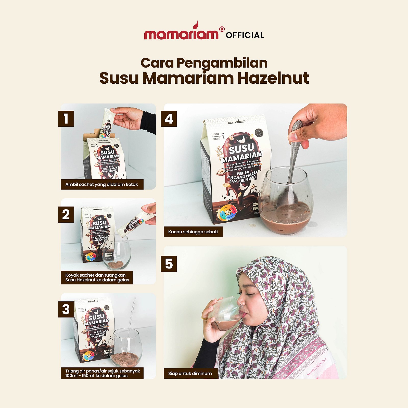 Mamariam Susu Hazelnut
