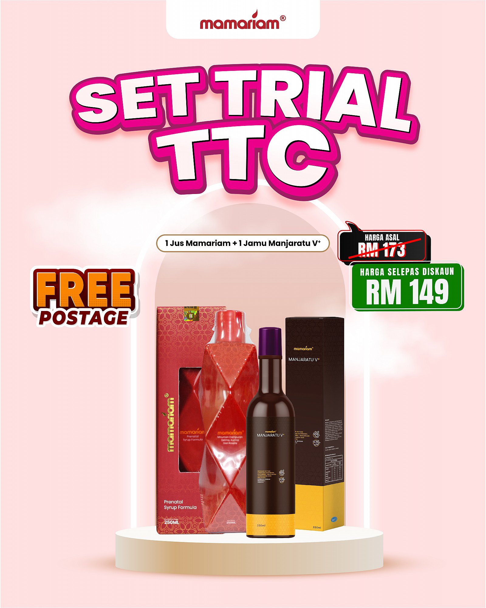 SET TRIAL TTC