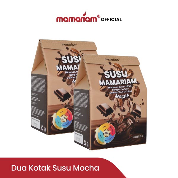 2 KOTAK SUSU MOCHA MAMARIAM